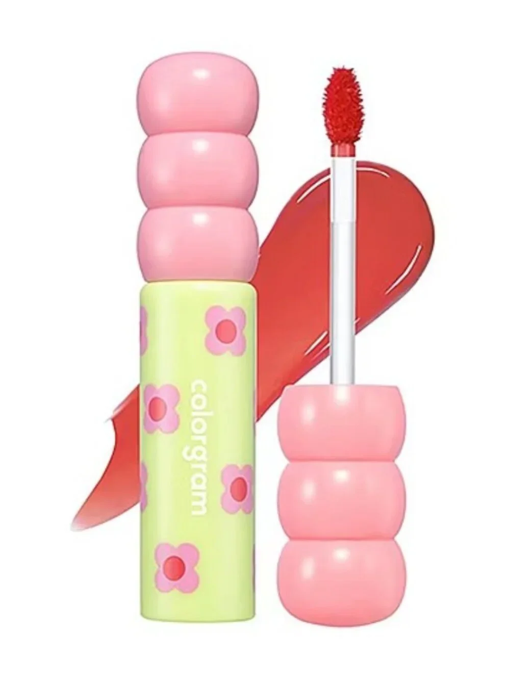 Colorgram fruity Glass Tint 02 Dewy Grapefruit w. lip plumping effect - Picture 1 of 2